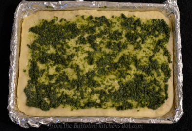 Start with pistachio pesto