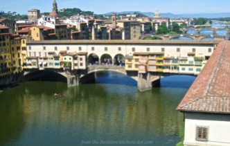 Ponte Vecchio as seen from the Uffizi Gallery