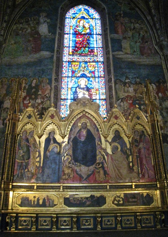 The Altarpiece of the Capella Stozzi. Santa Maria Novella