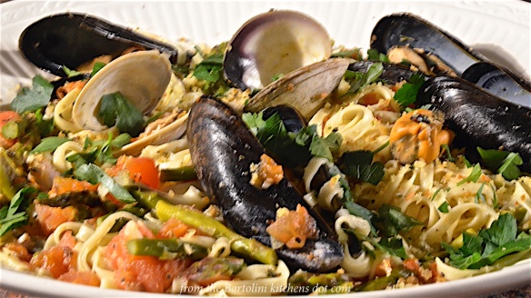 Trenette with Clams and Mussels 4